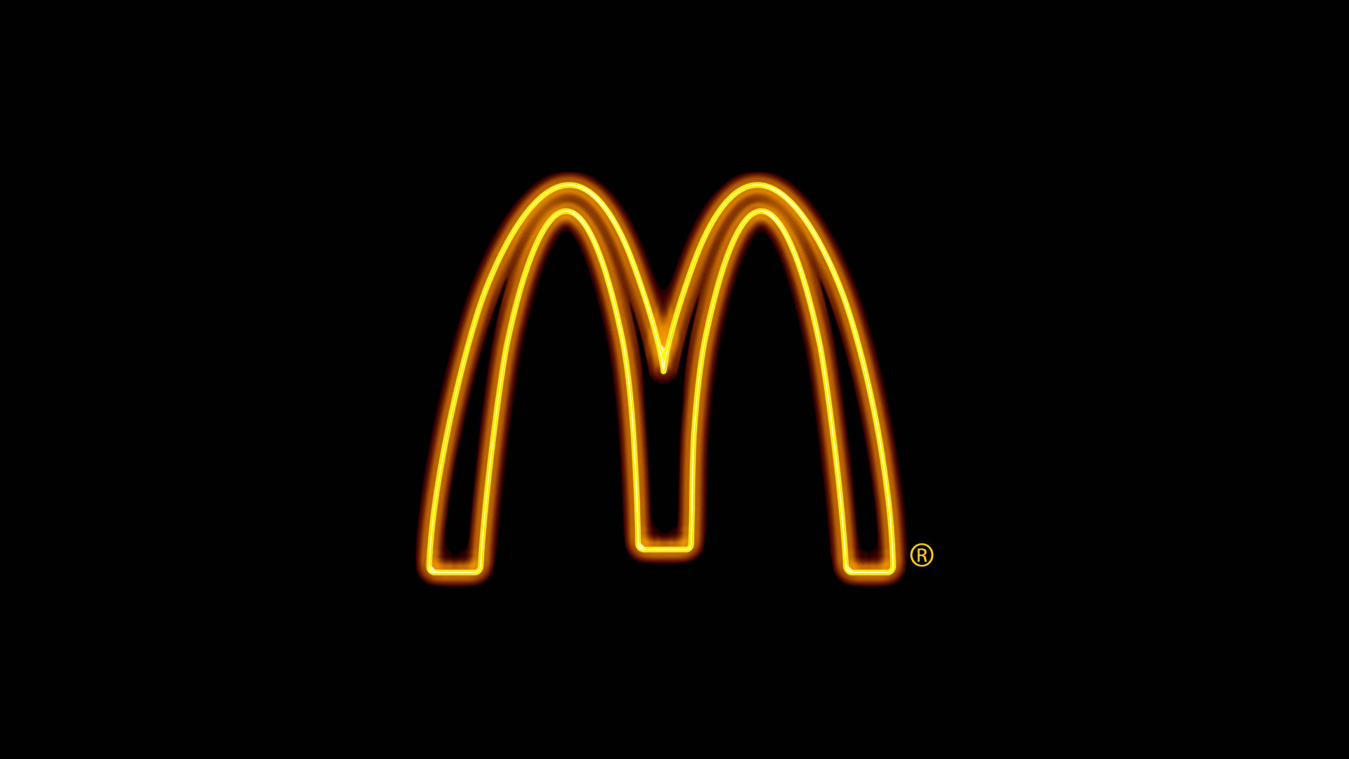 Black Mcdonald's Logo