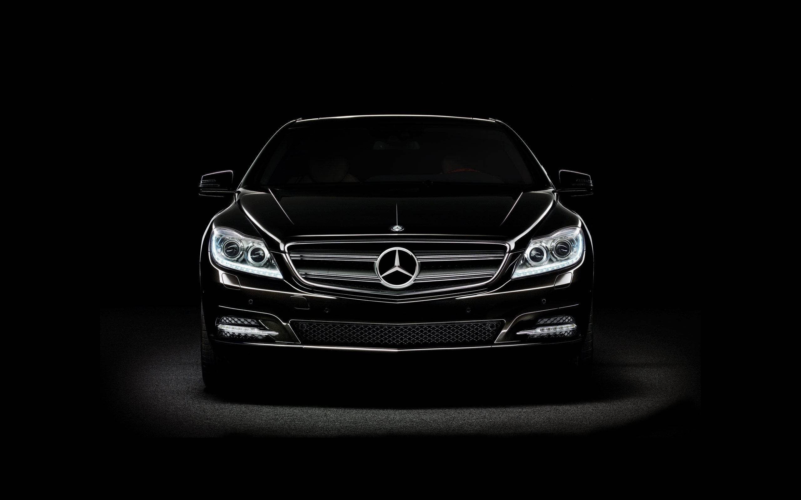 Black Mercedes-benz Front Hd