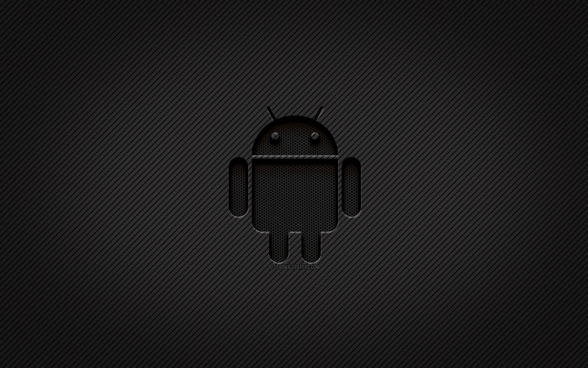 Black Metal Grid Android Desktop Background