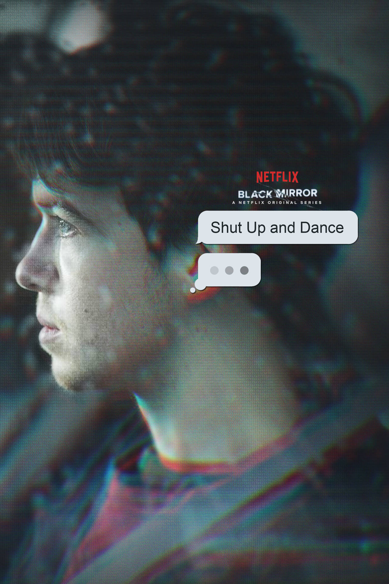 Black Mirror Shut Up And Dance Poster Background