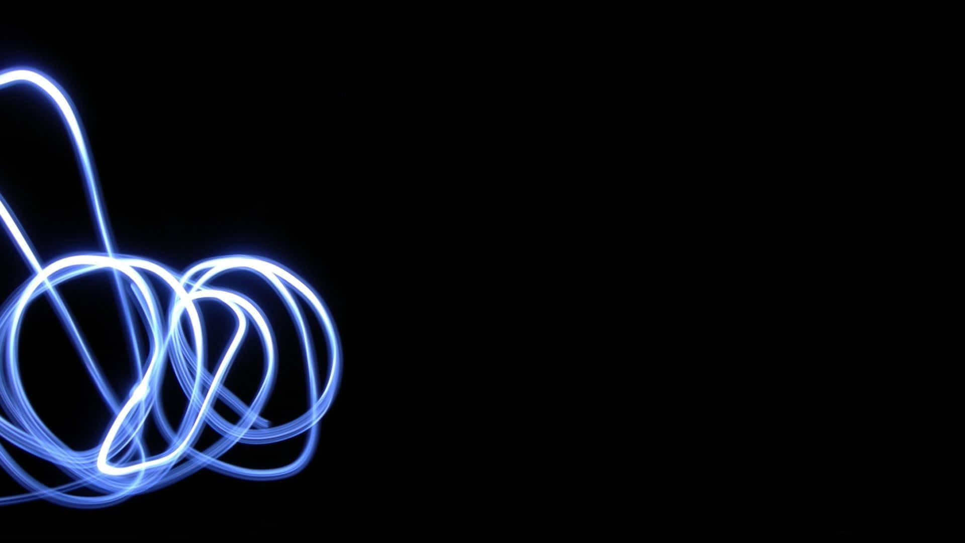 Black Neon Hd Showcases A Striking Mix Of Light And Dark