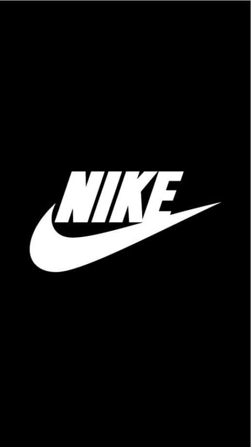 Black Nike Check Background