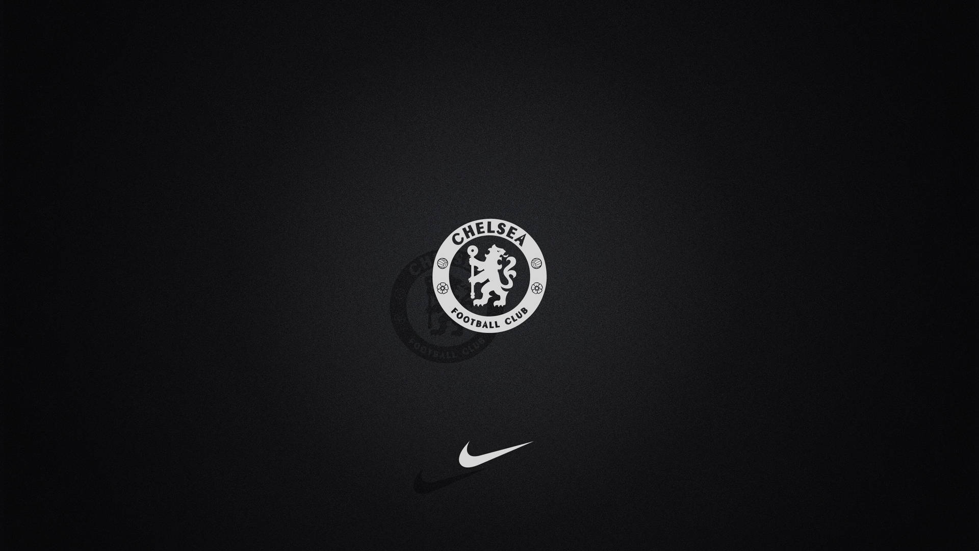 Black Nike Chelsea Fc Logo Background