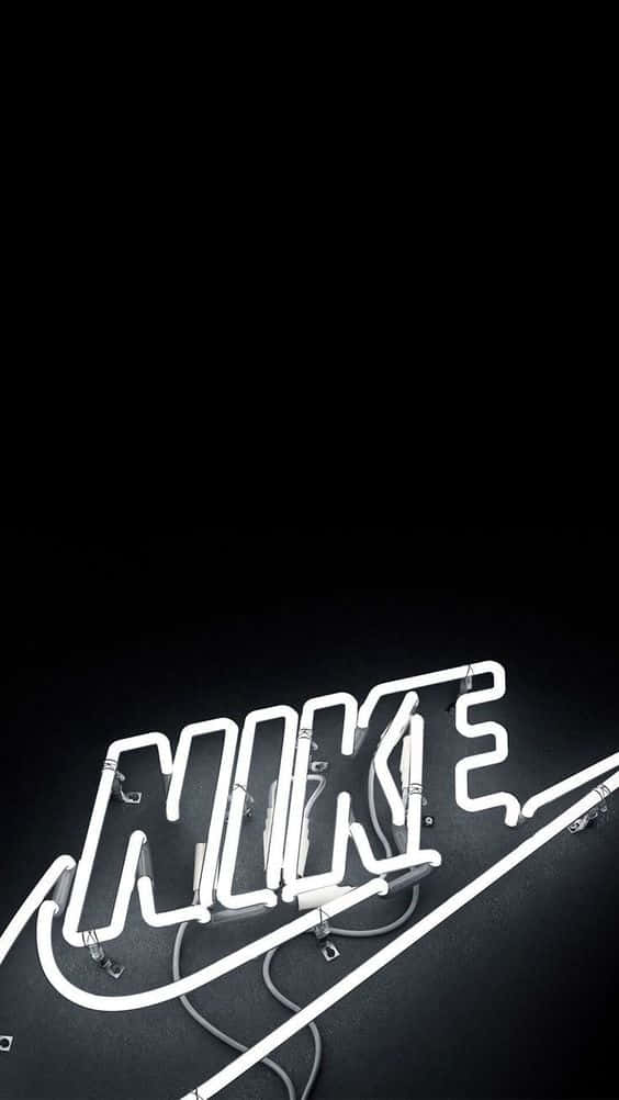 Black Nike Neon Light