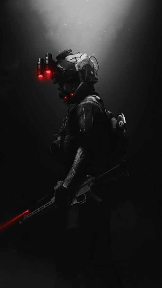 Black Ops 4 Mobile Soldier Background