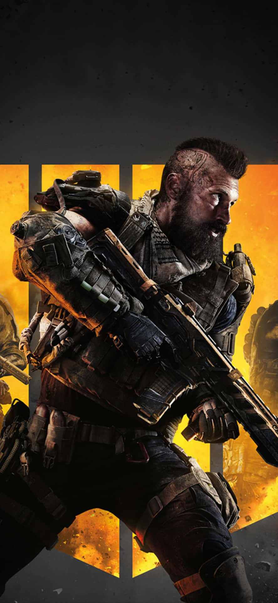 Black Ops Gunman Iphone Background