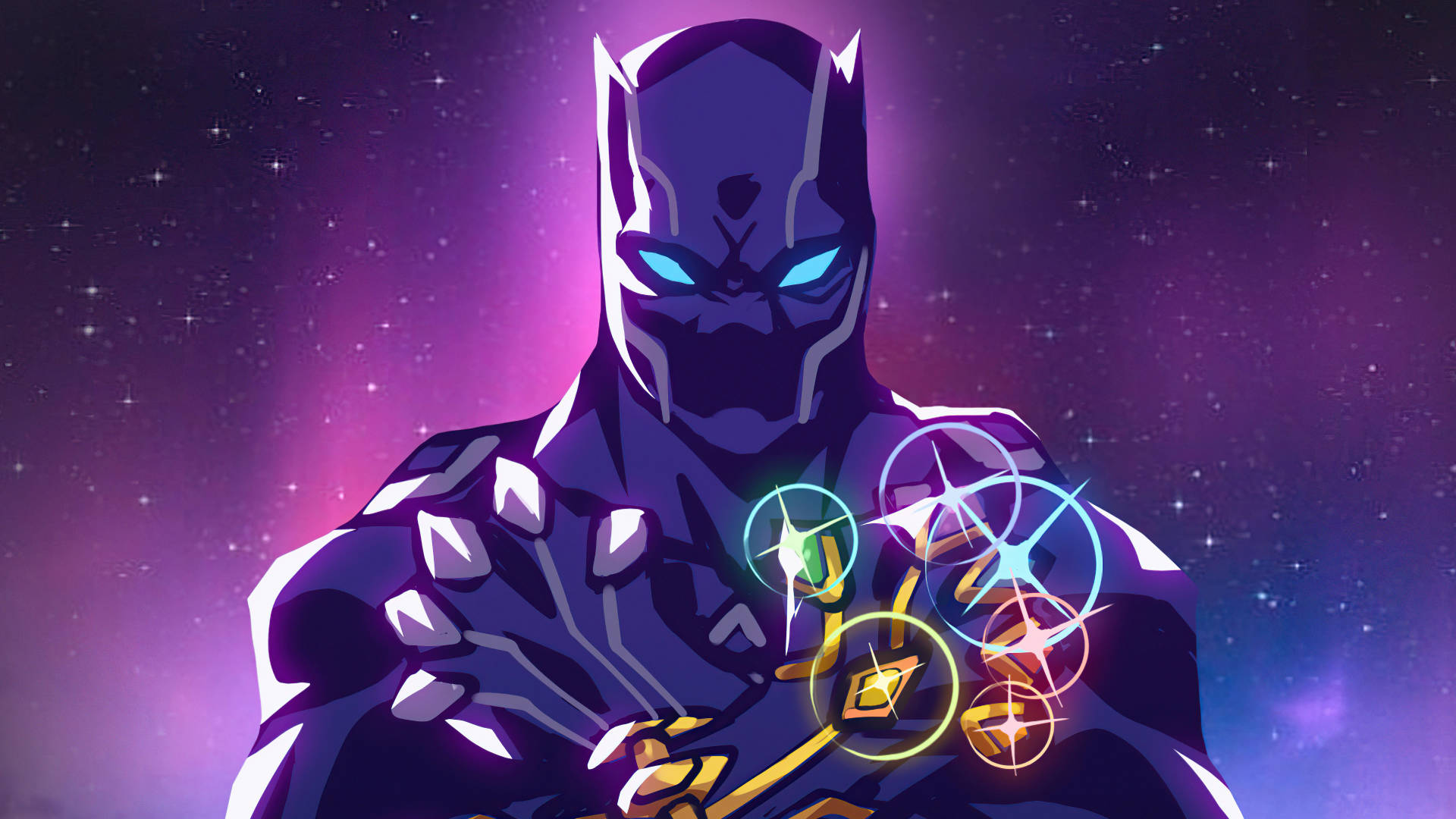 Black Panther 4k Ultra Hd Dark Infinity Gauntlet Background