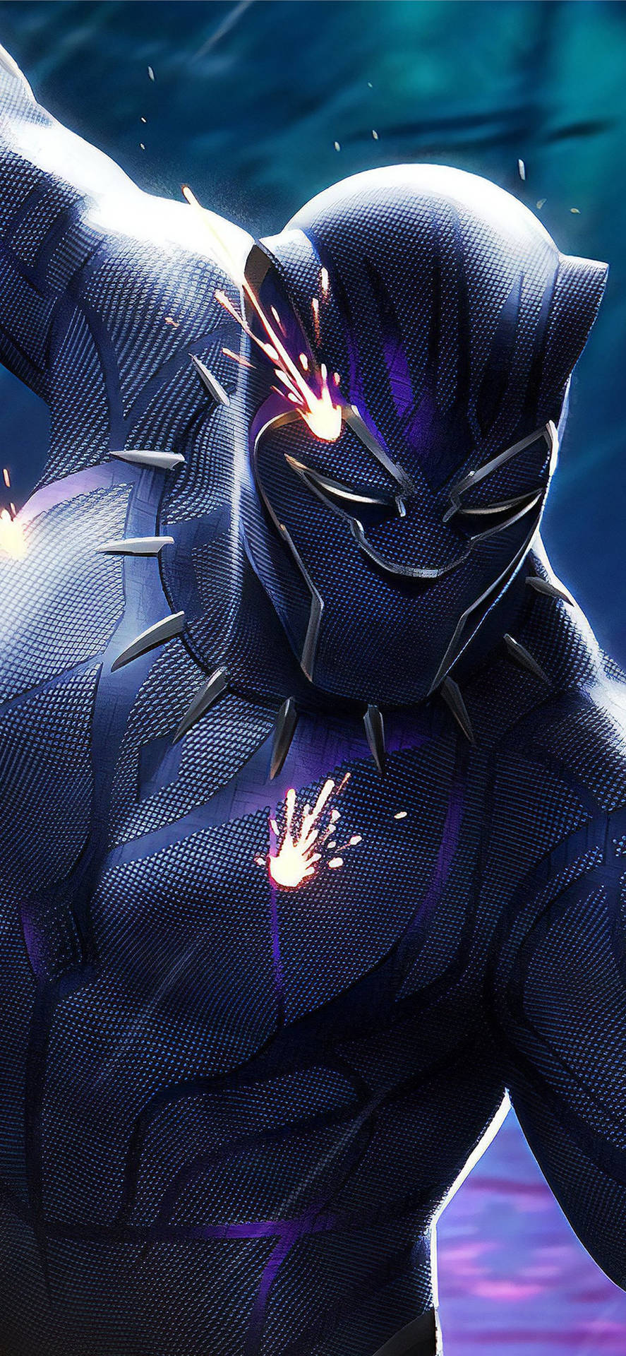 Black Panther Artwork 4k Marvel Iphone Background