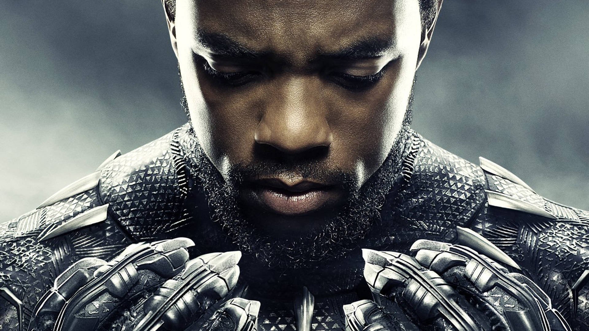 Black Panther Chadwick Close Up Background