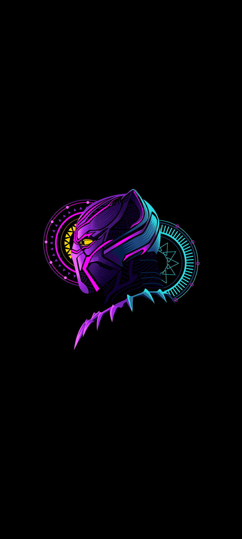 Black Panther Hd Wallpaper Background