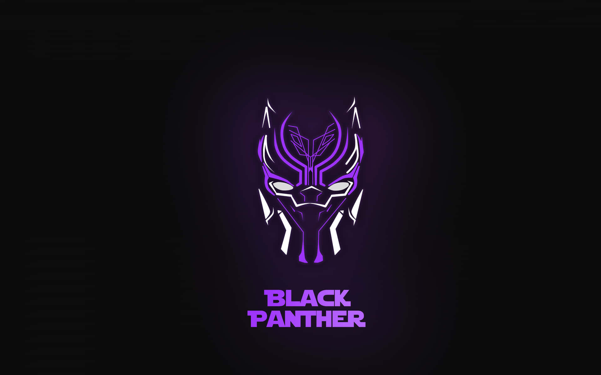 Black Panther Neon Wallpaper4 K Background