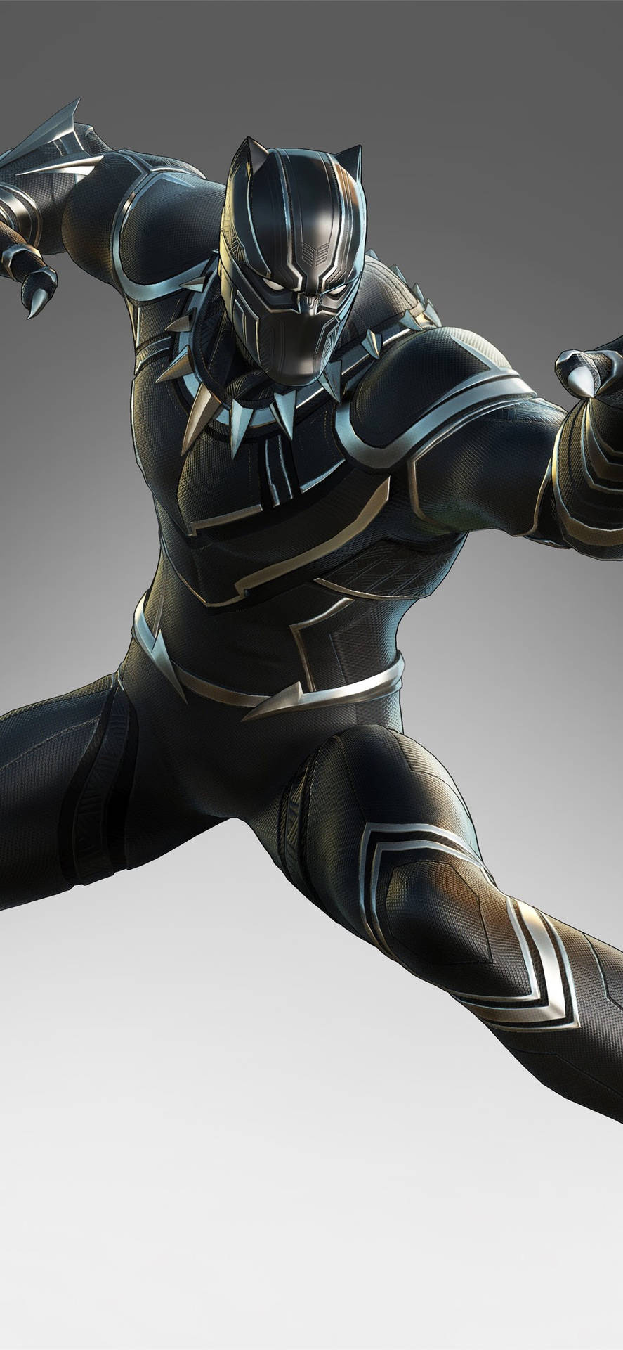 Black Panther Superhero Action Figure Background