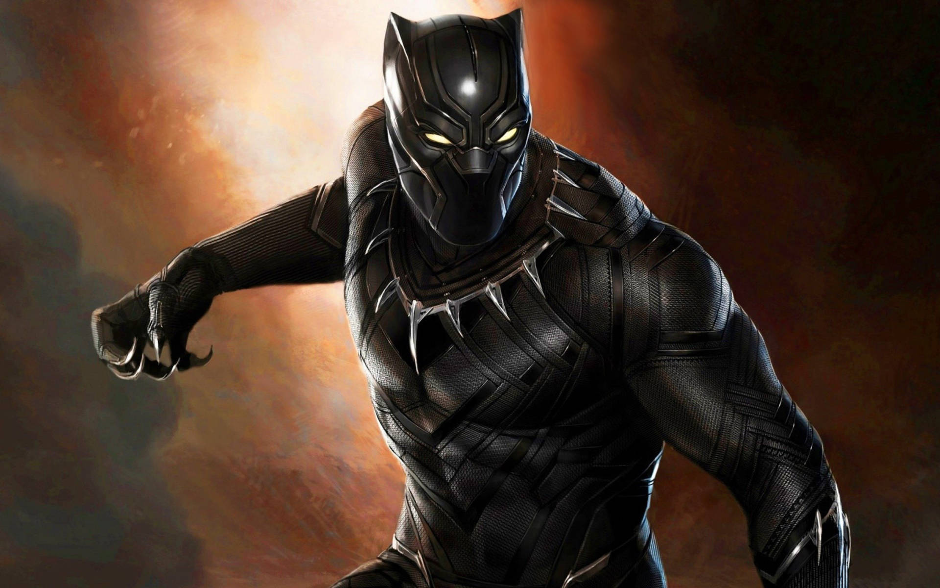 Black Panther Superhero Marvel Character Background