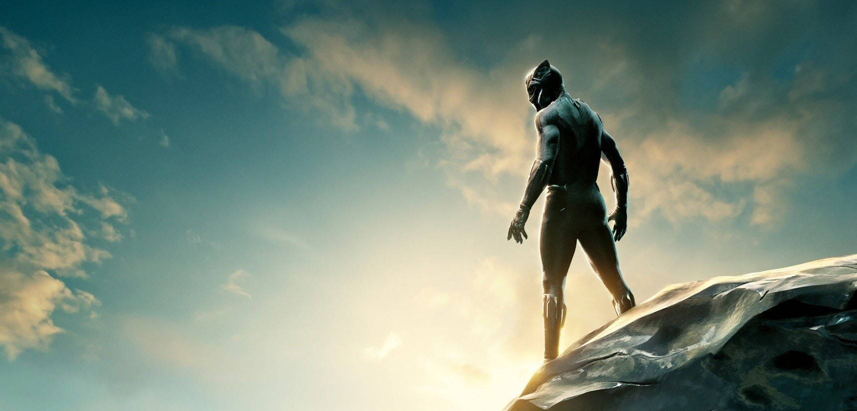 Black Panther Superhero Movie Background