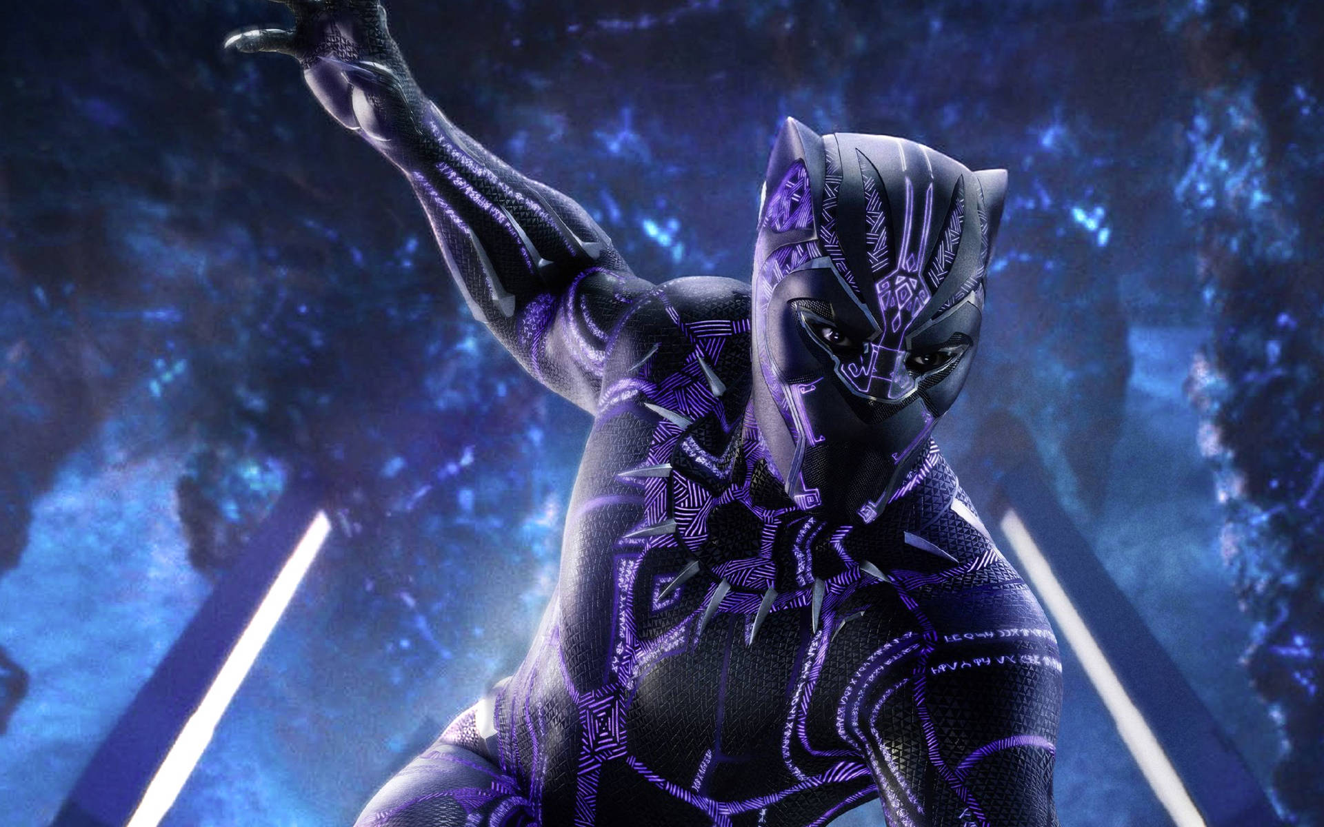 Black Panther Superhero Wakanda Forever Background