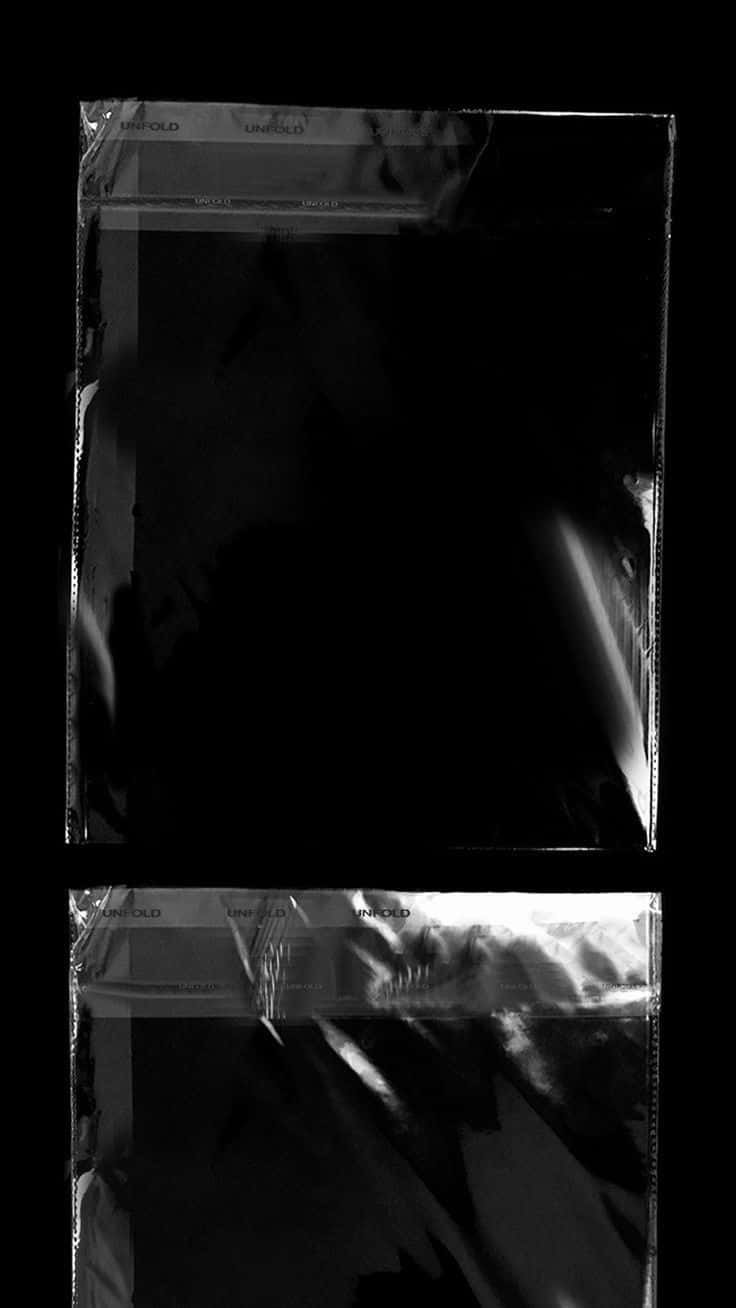 Black Plastic Sleeve Background