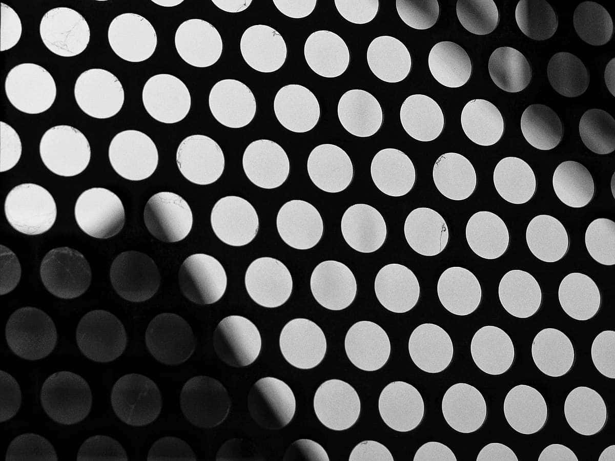 Black Polka Dot 1200 X 900 Background