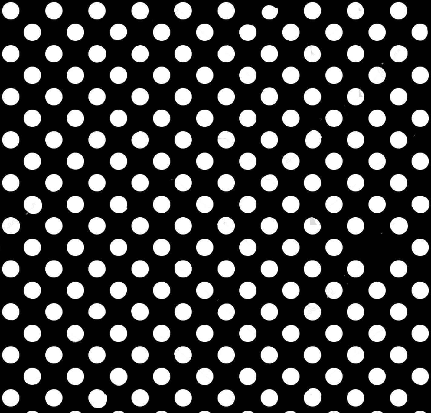 Black Polka Dot 1425 X 1368 Background