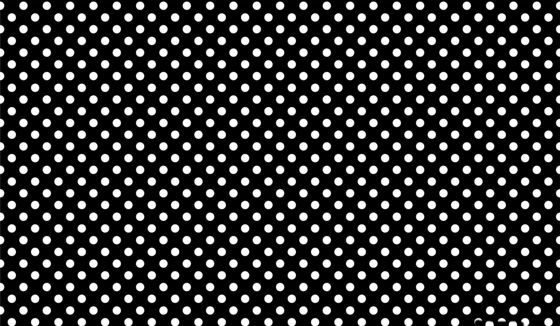 Black Polka Dot 1920 X 1120 Background