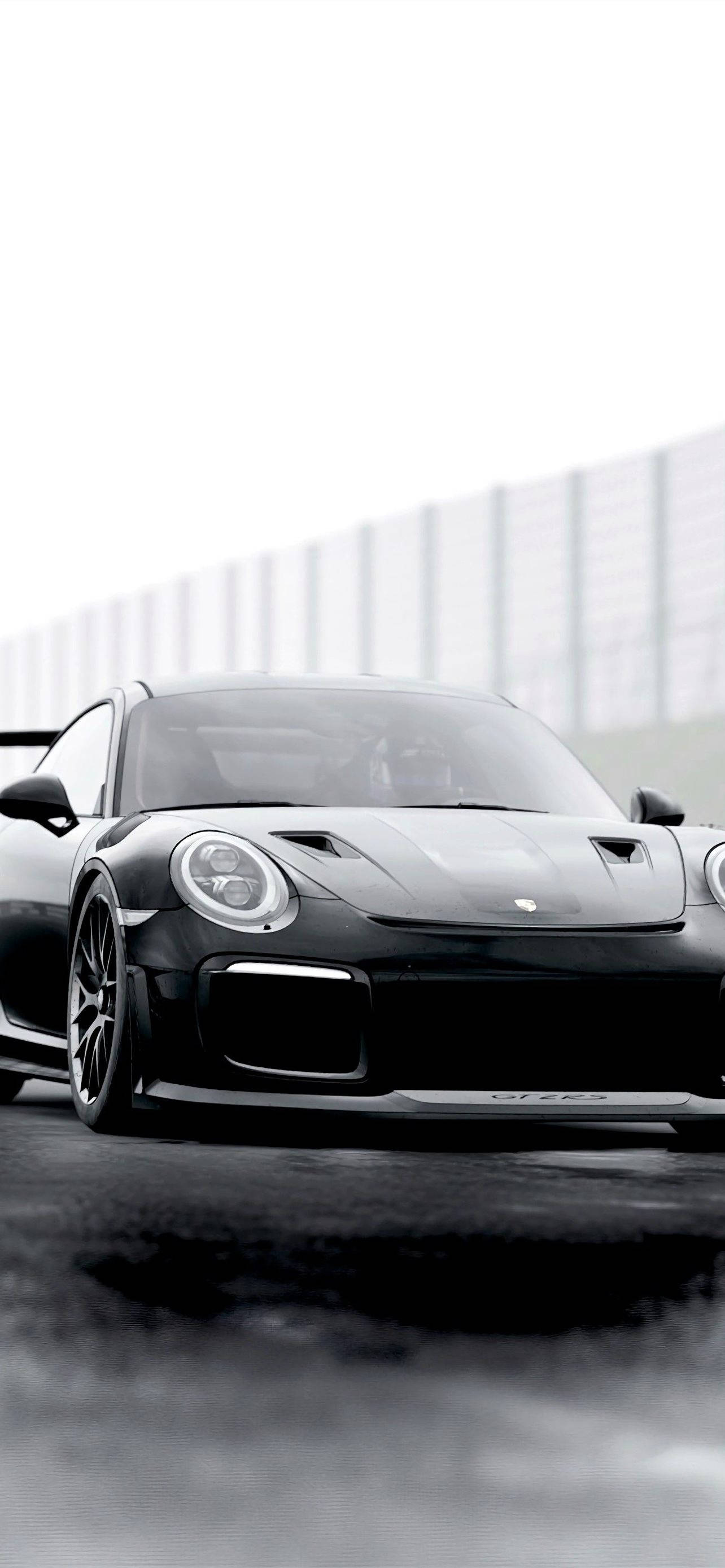 Black Porsche 911 Background