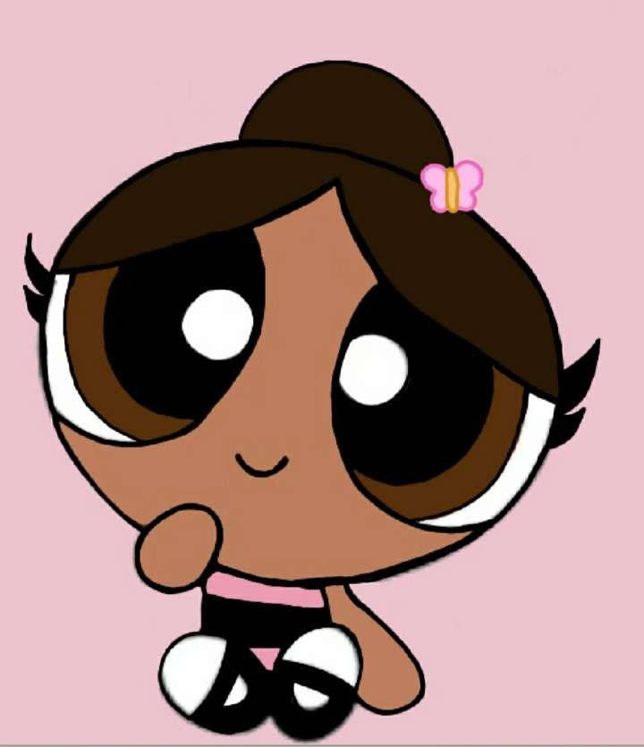 Black Powerpuff Girls Cute Character