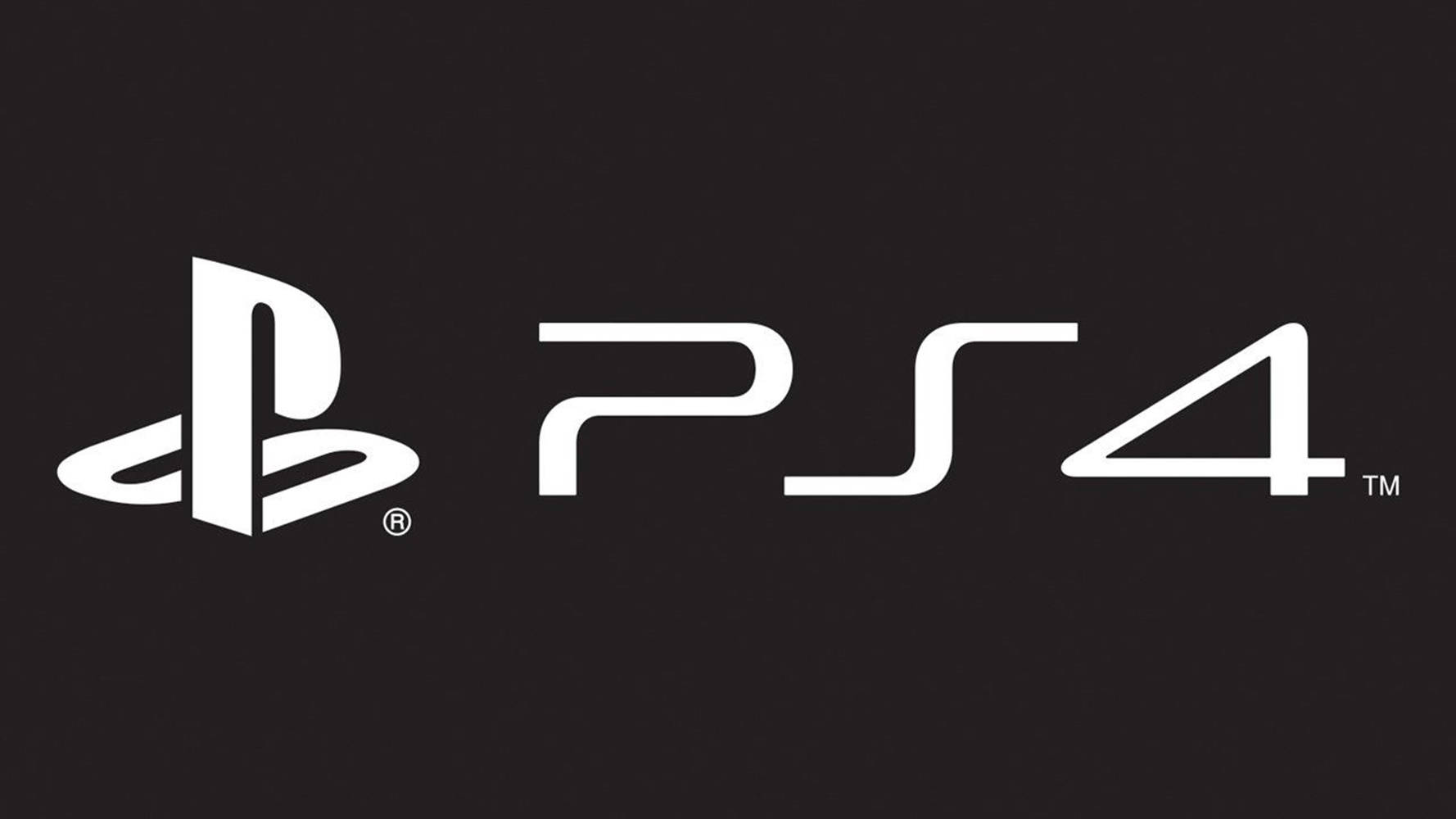 Black Ps4 Logo Background