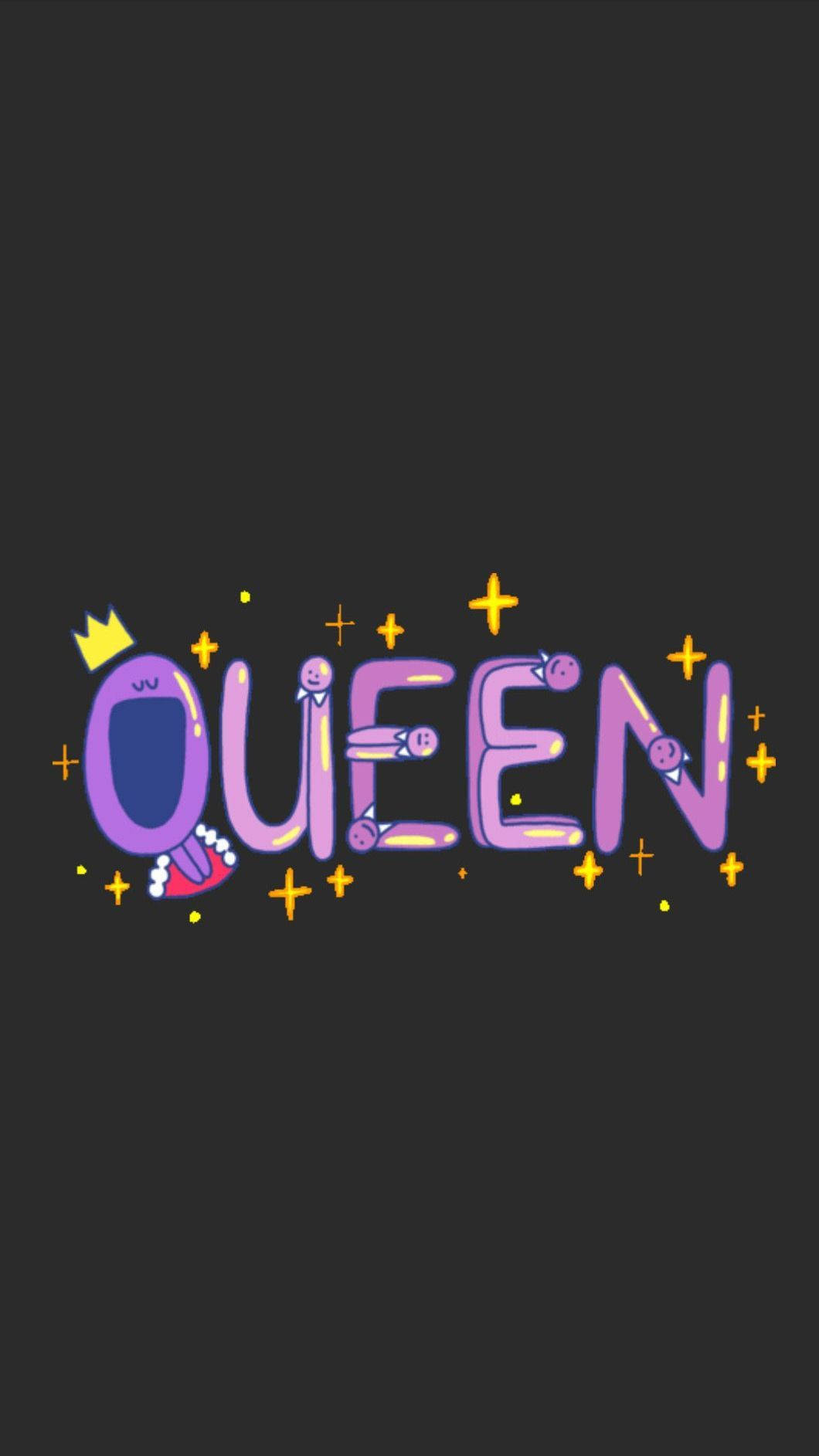 Black Queen Cute And Artsy Text