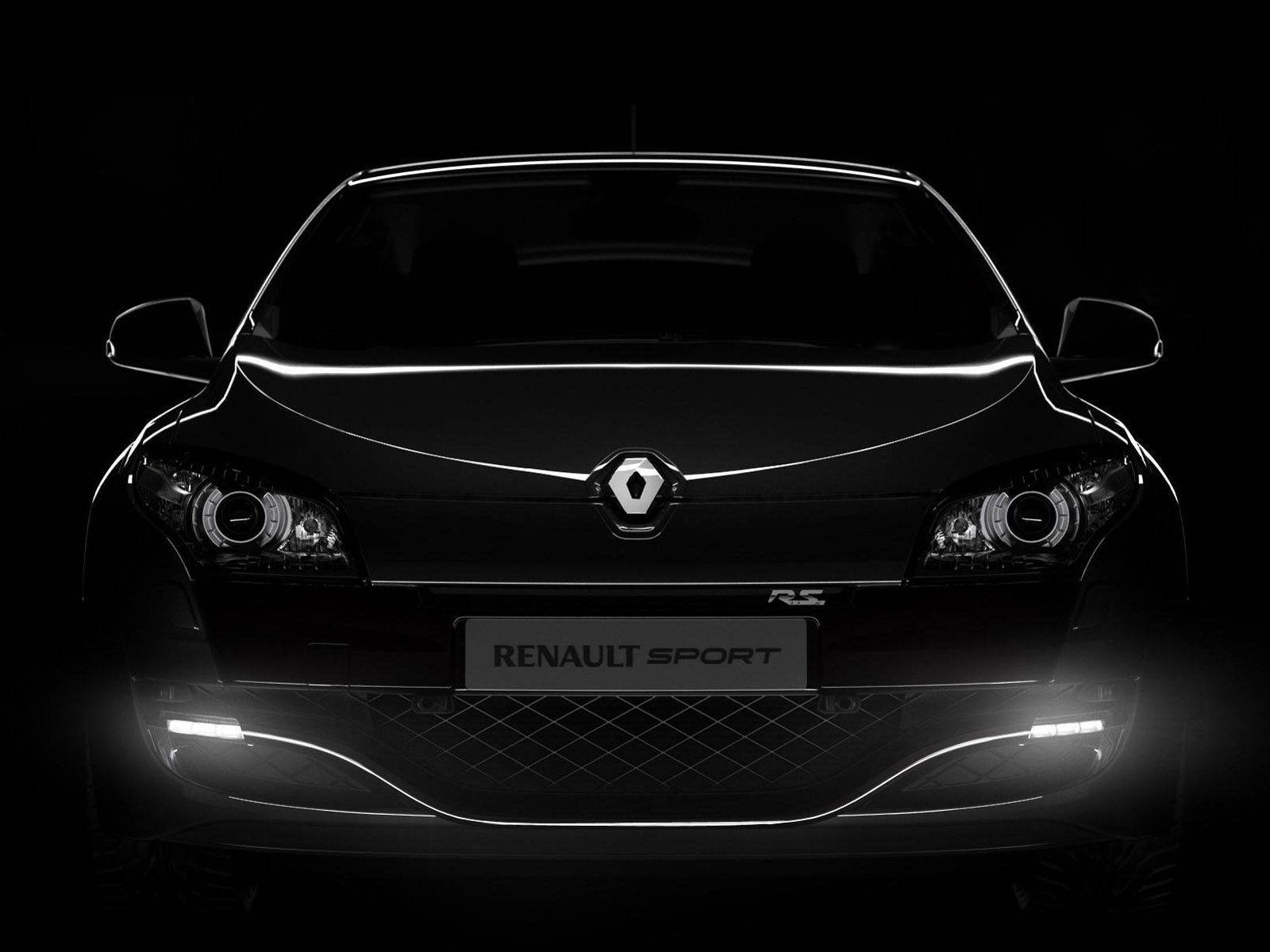 Black Renault Megane Background