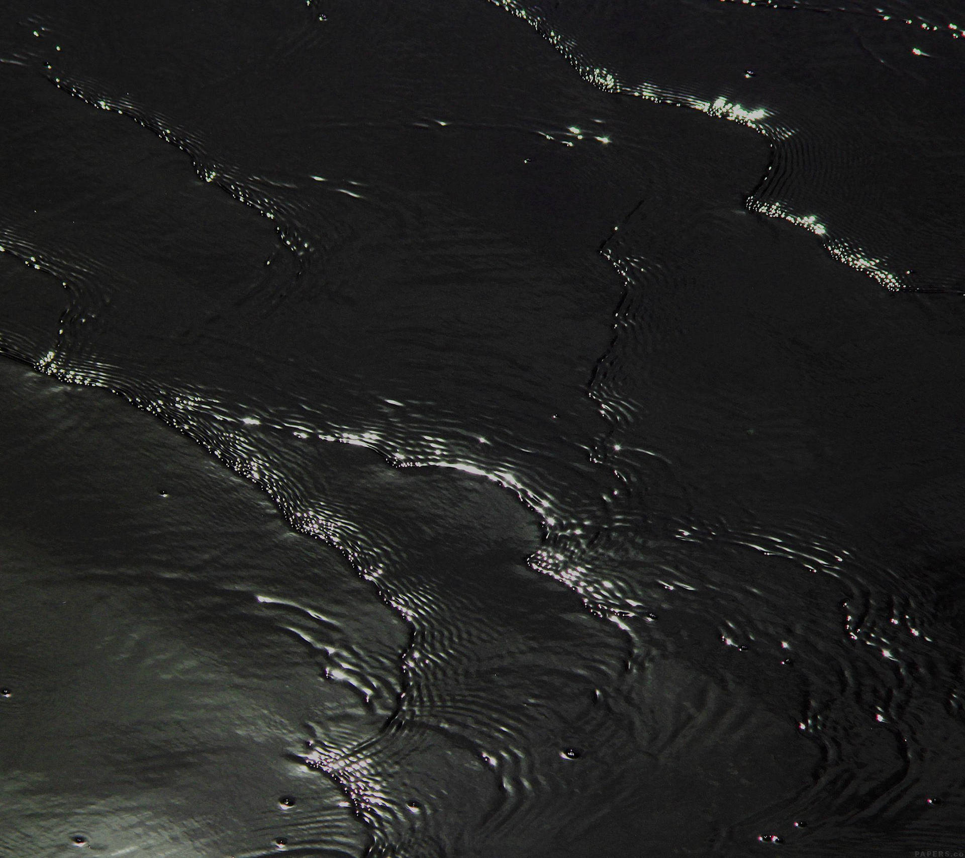 Black Rippling Water