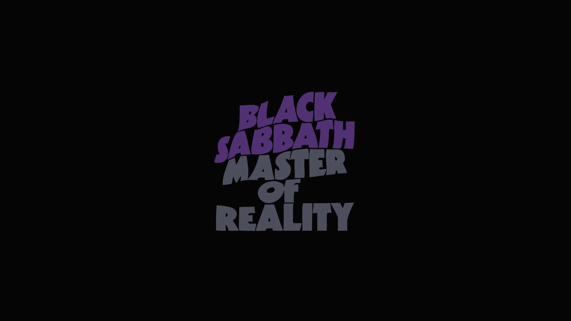 Black Sabbath Masterof Reality Album Cover Background