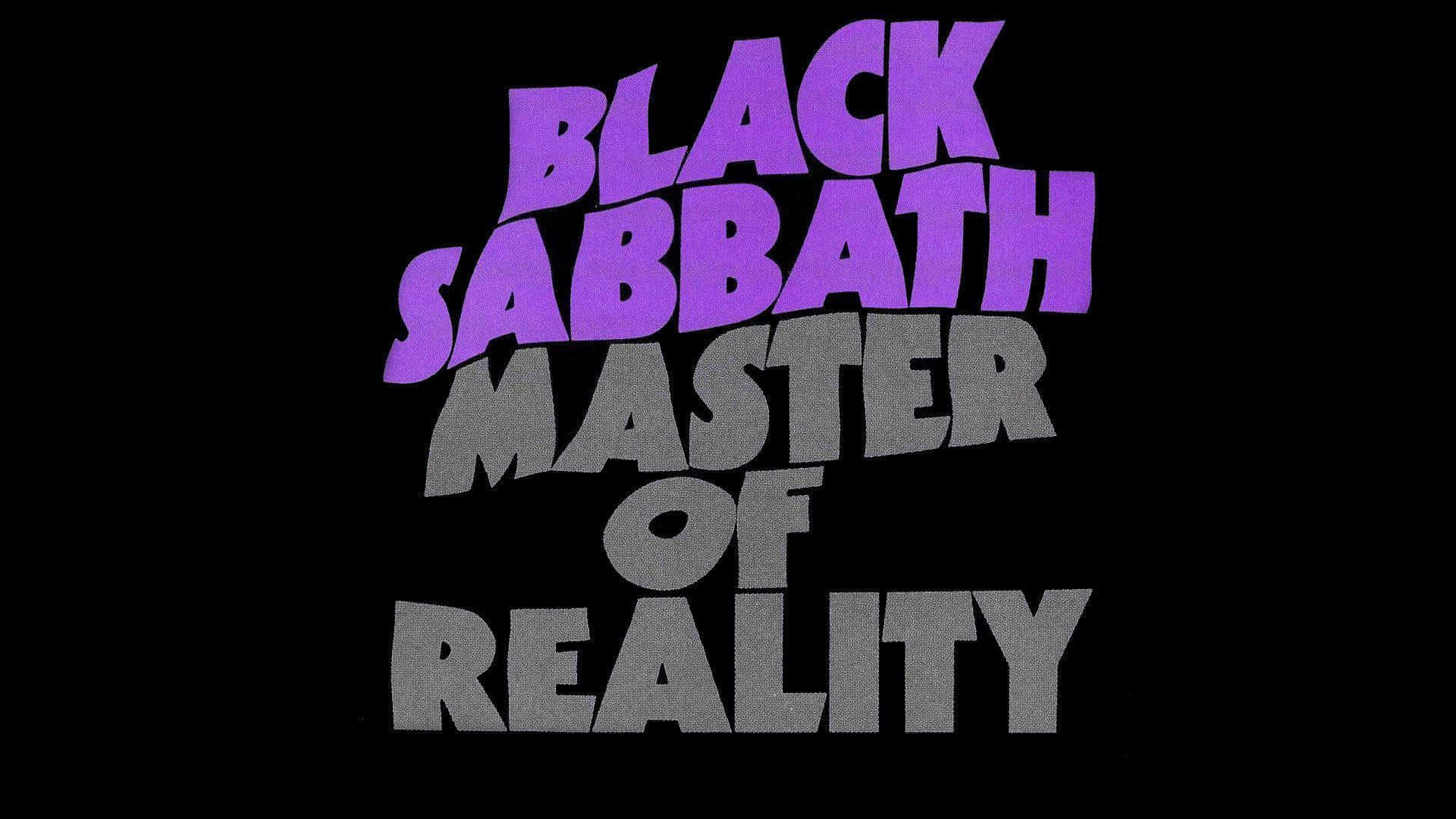 Black Sabbath Masterof Reality Album Cover