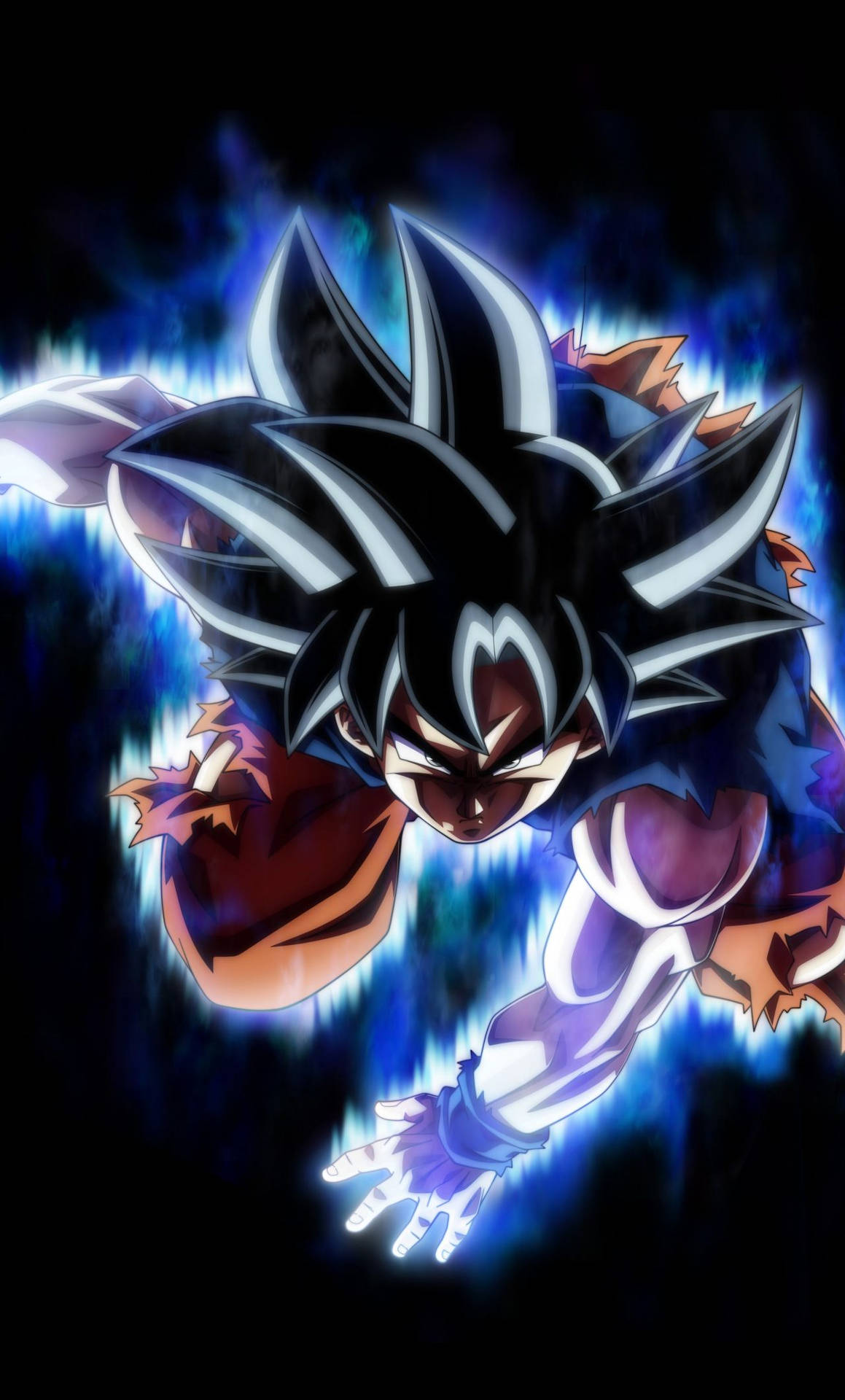 Black Saiyan Son Goku Iphone Background