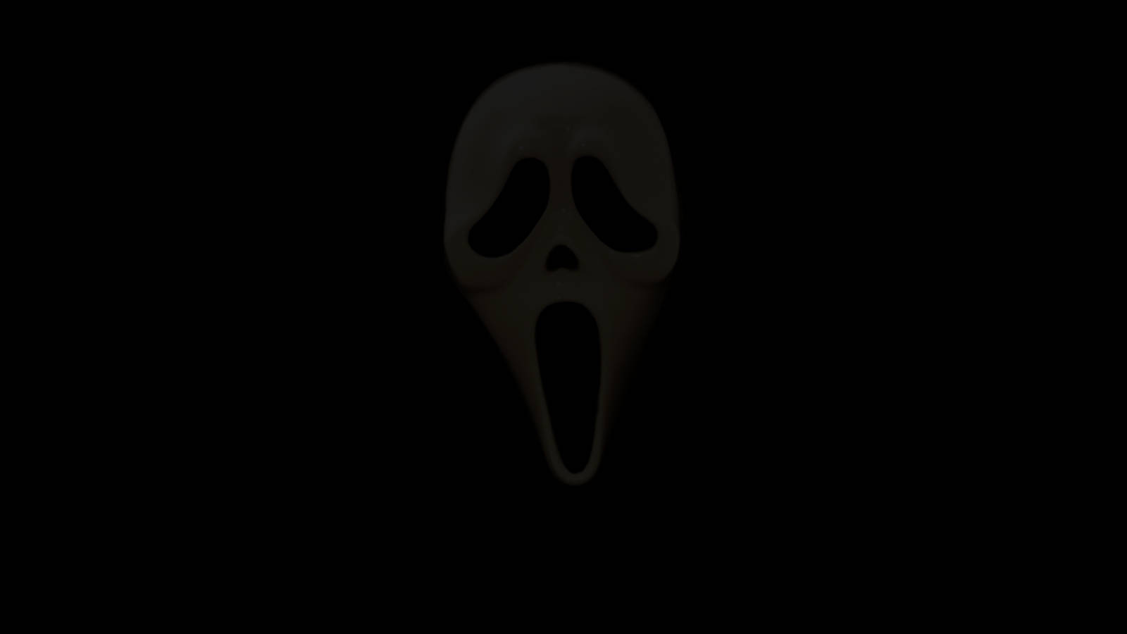 Black Scream Ghostface Background