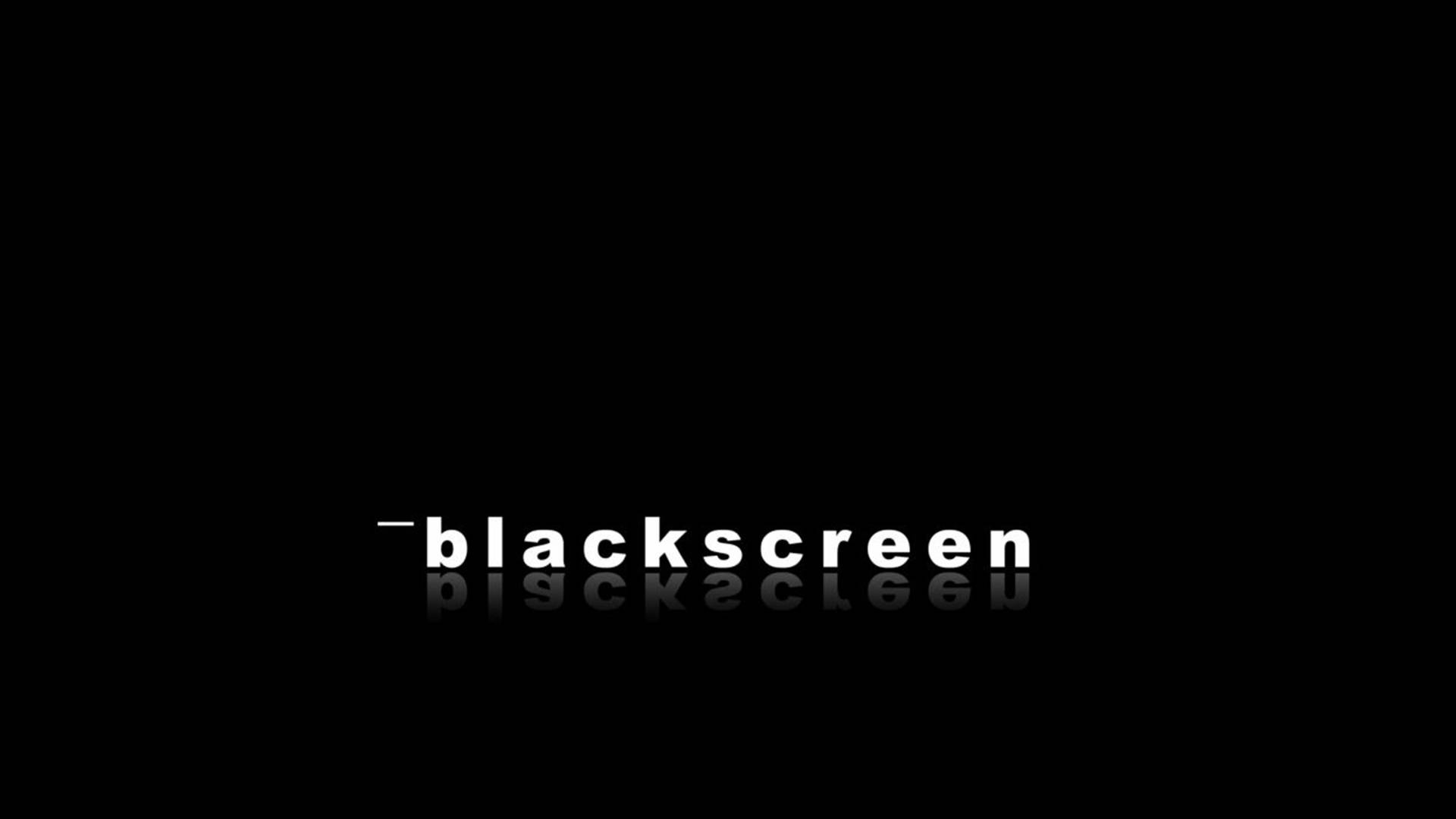 Black Screen Black Hd Desktop