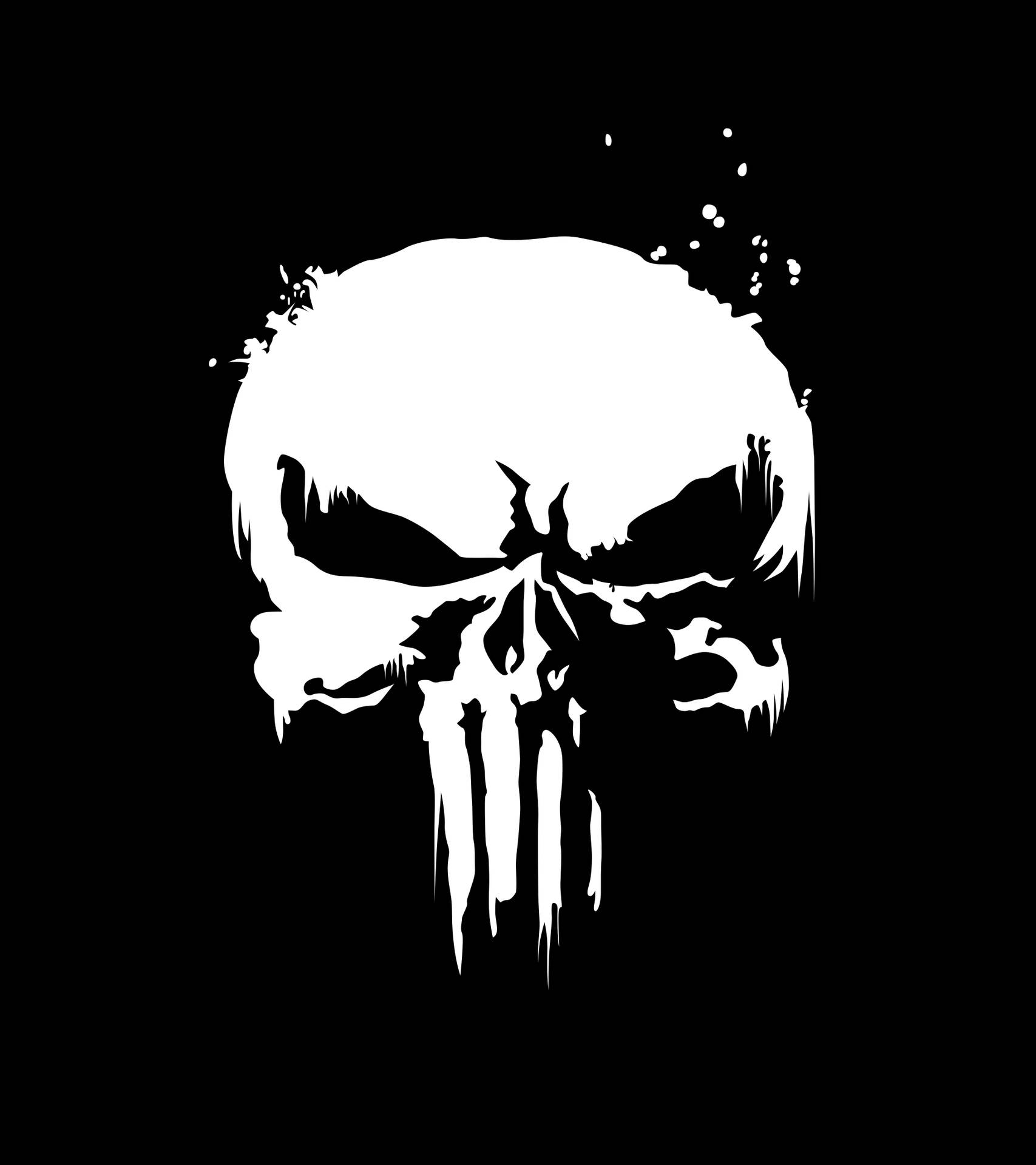 Black Skull Marvel Background