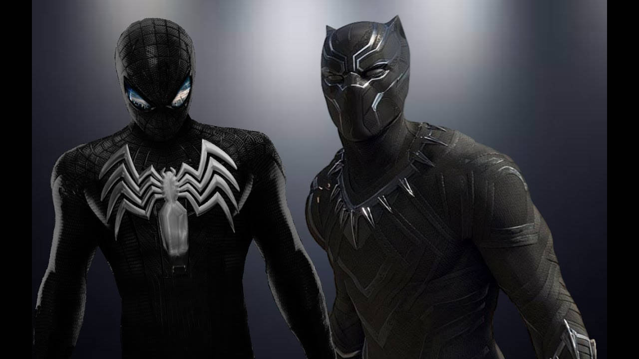 Black Spiderman And Black Panther