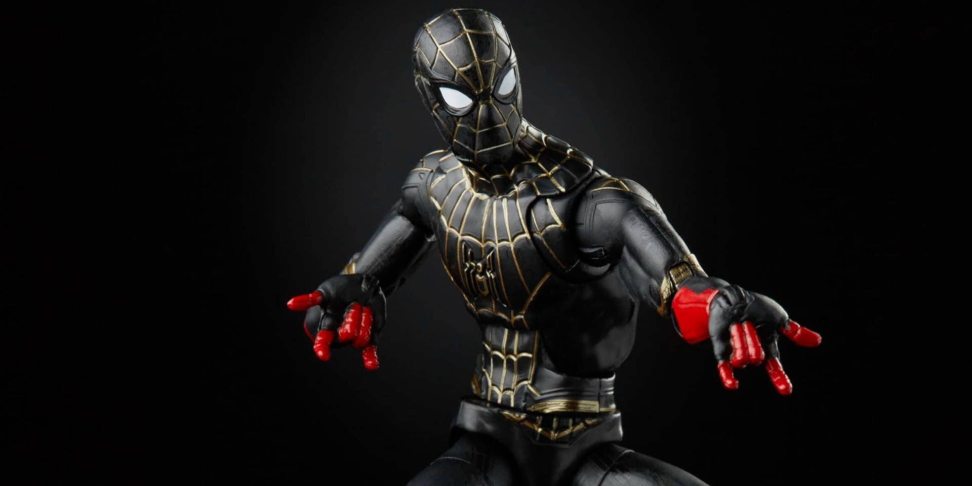 Black Spiderman Figurine