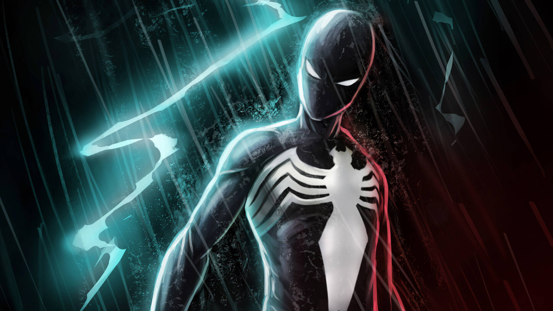 Black Spiderman Lightning