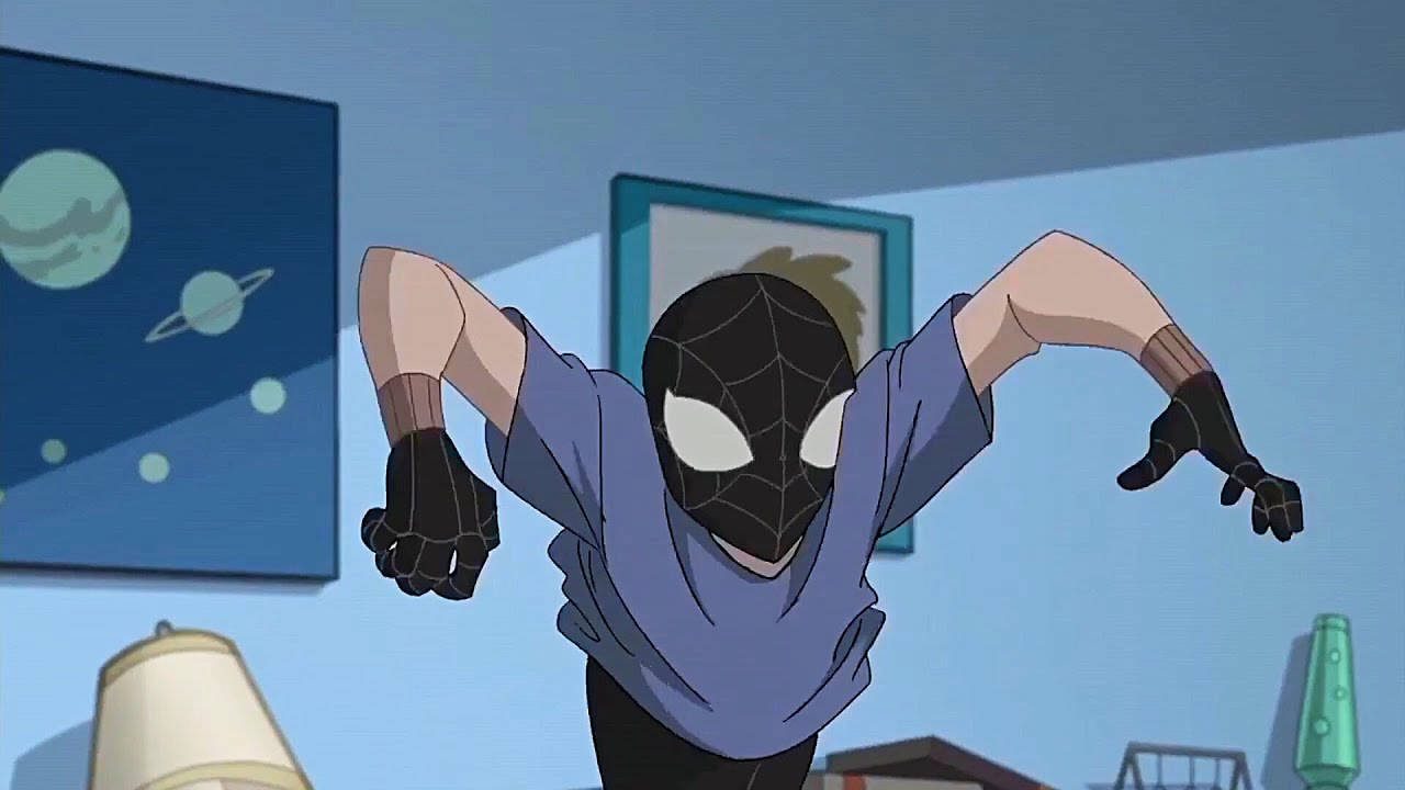 Black Spiderman On Shirt Background