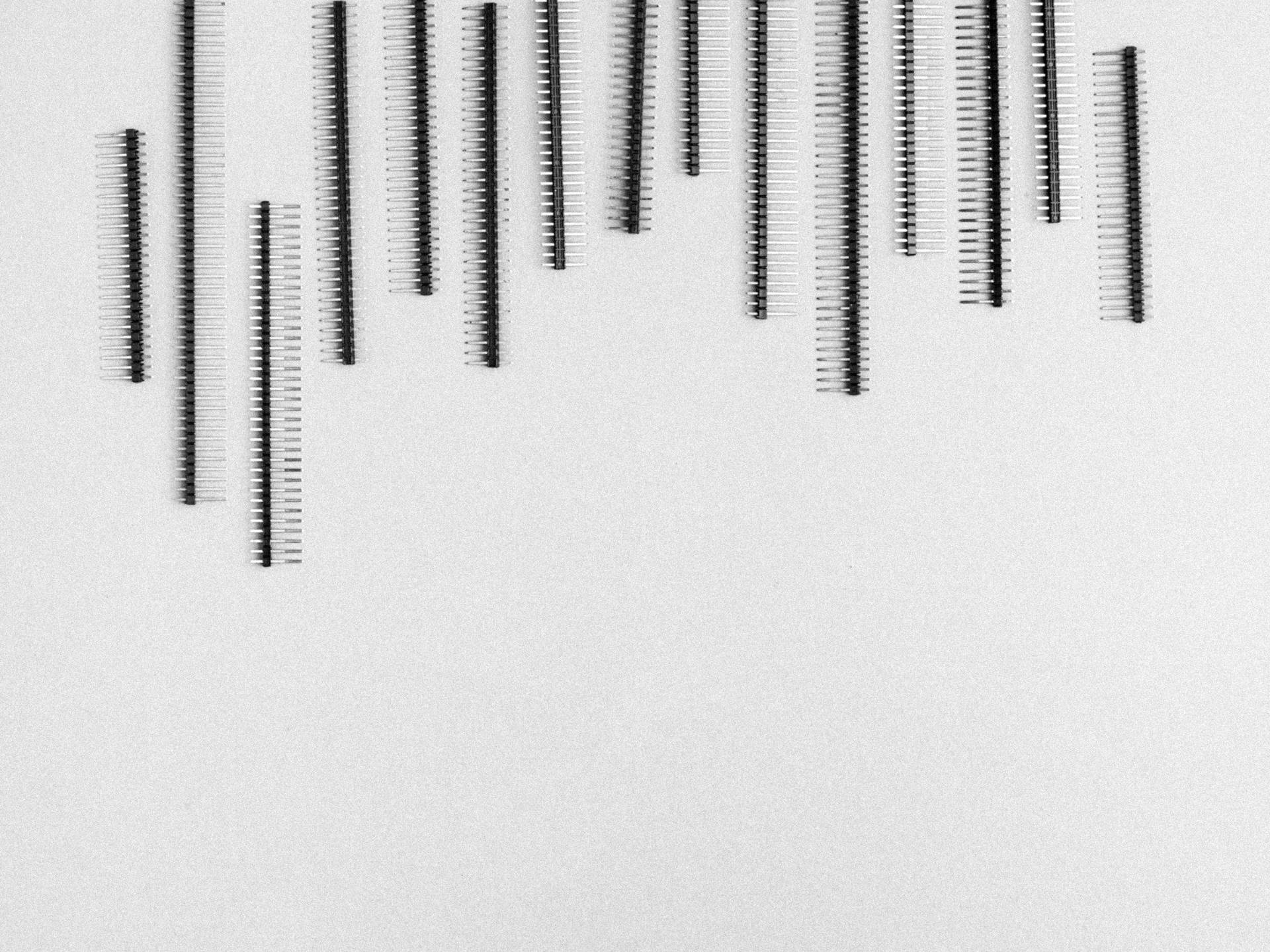 Black Striped Lines Plain Aesthetic