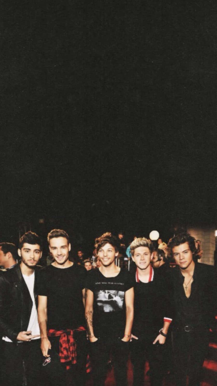 Black Stylish 1 Direction Iphone Background