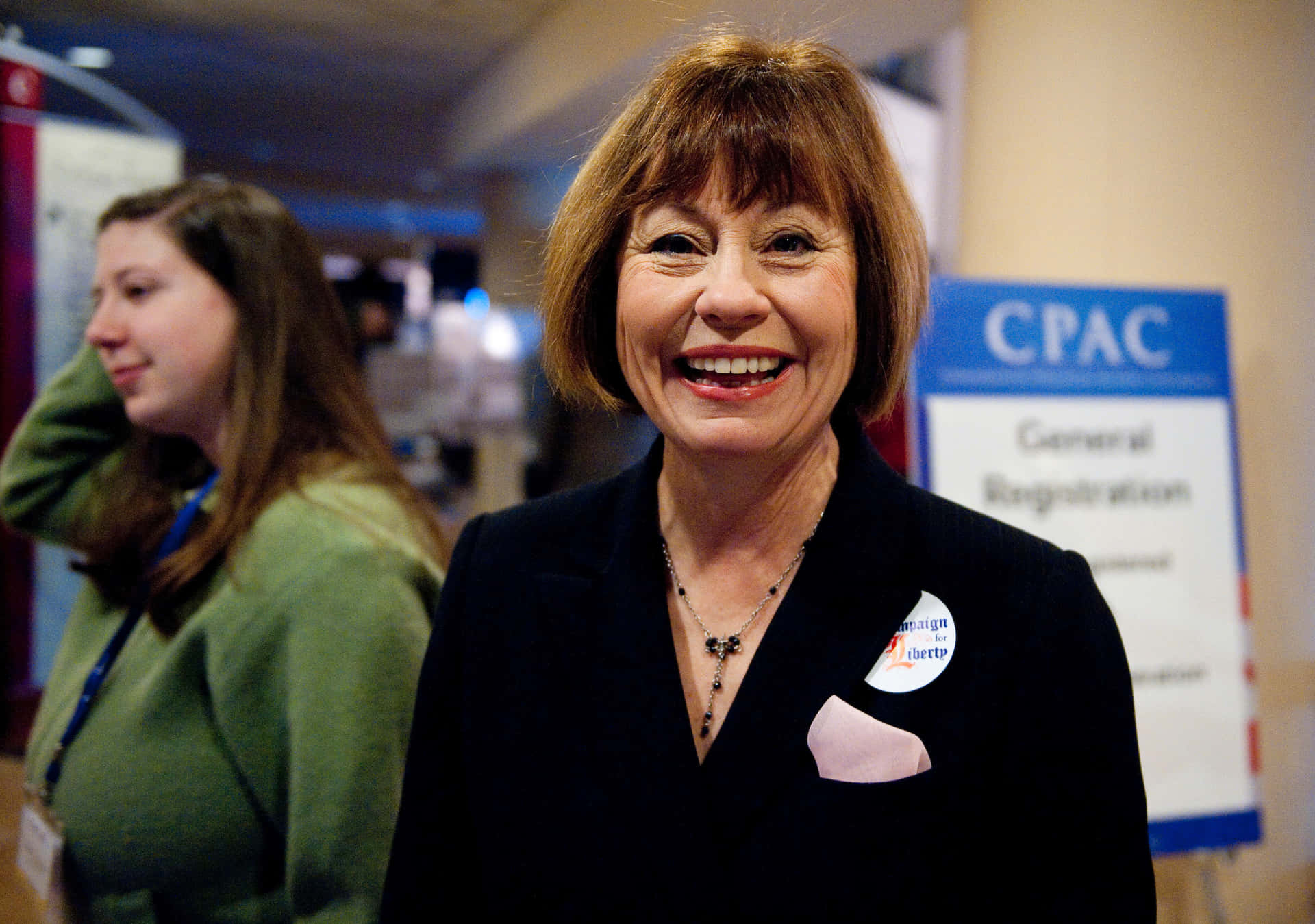 Black Suit Of Sharron Angle