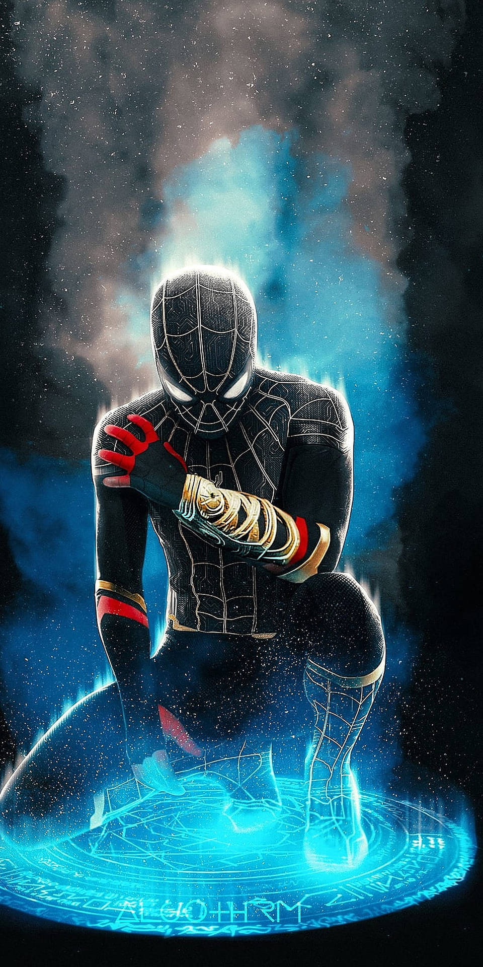 Black Suit Spider Man 4k