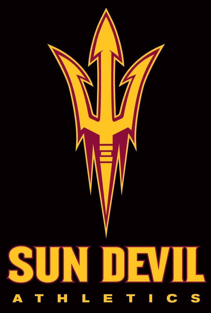 Black Sun Devil's Fork Arizona State University Background