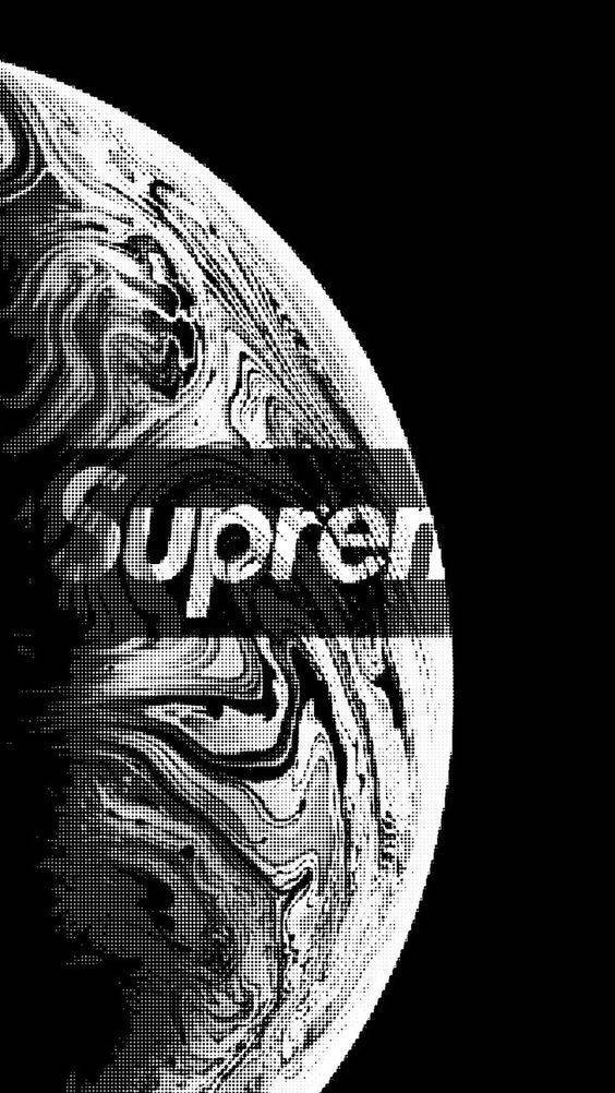 Black Supreme Planet Earth Background