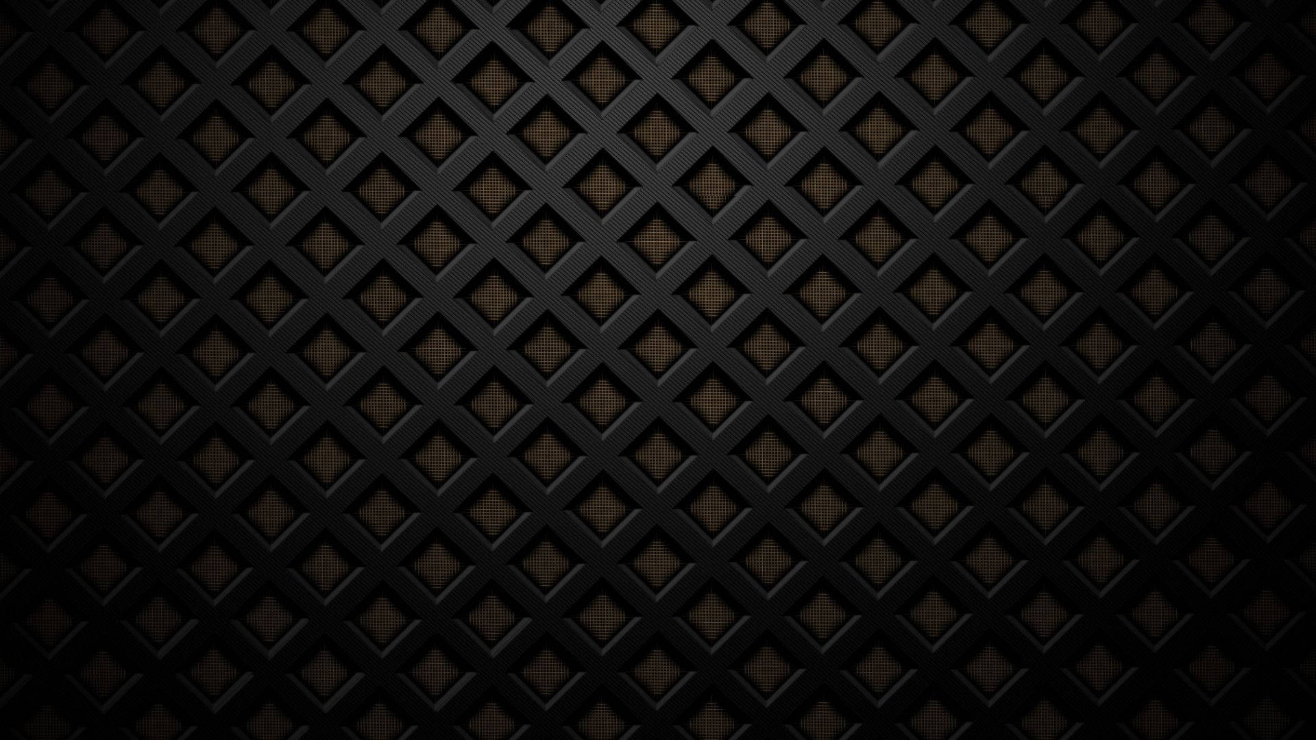 Black Texture Diamond Holes Background