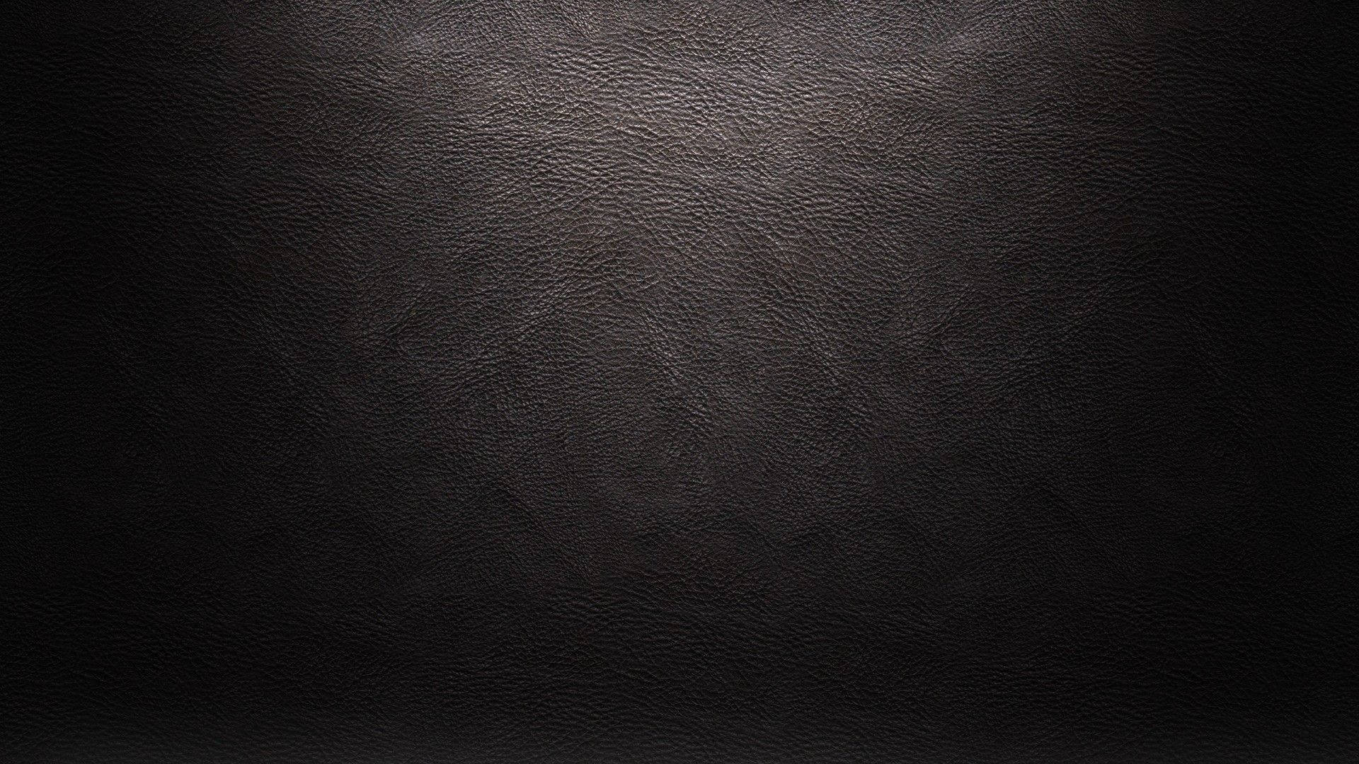 Black Texture Leather With Lighting Background