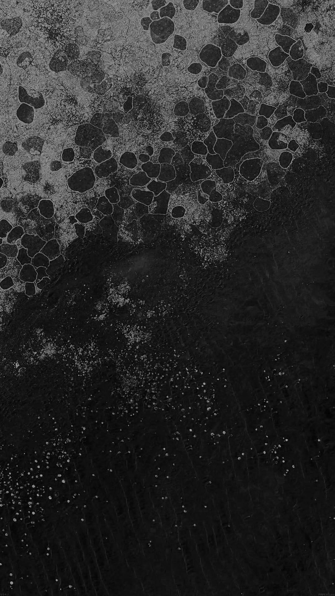 Black Texture Paint Blotches Background