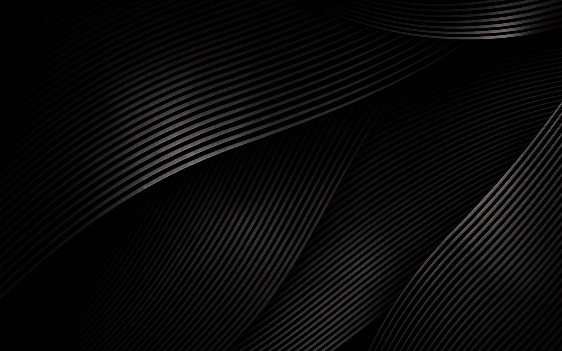 Black Texture Waves Pattern Background