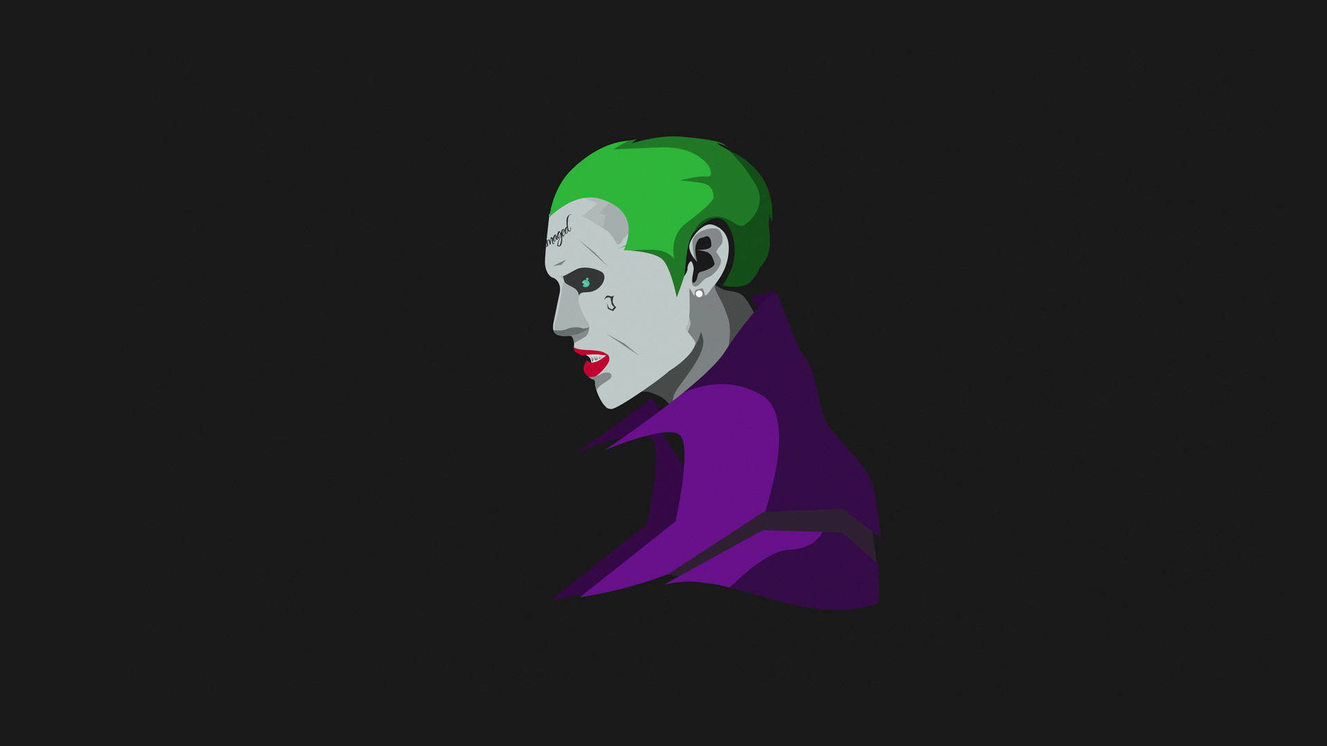 Black Ultra Hd Joker Of Jared Leto Background